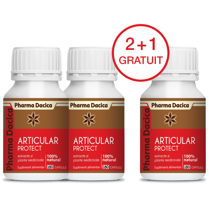 Articular Protect 2+1 Gratuit, 180 capsule x 3 - imagine 1