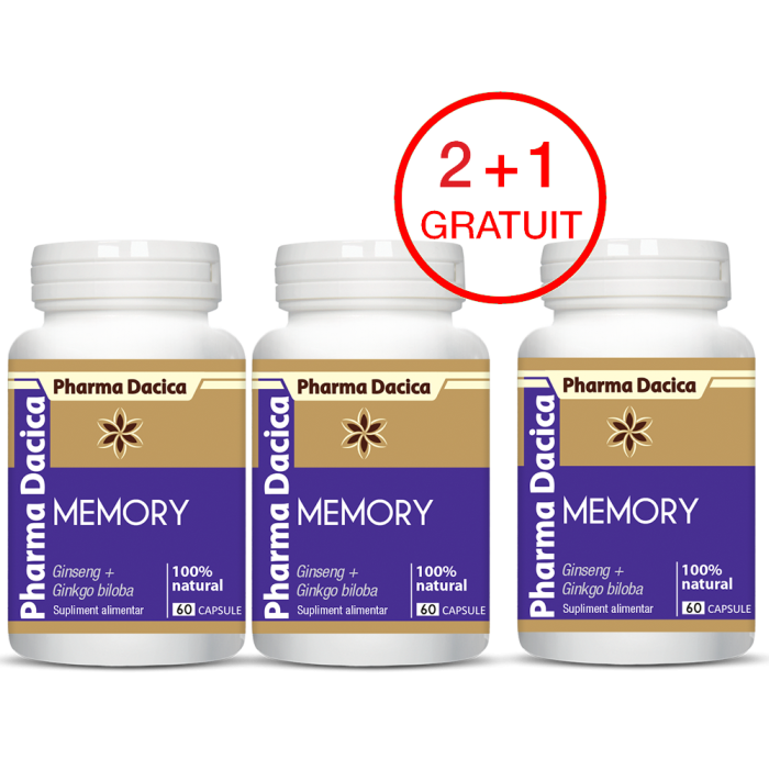 Memory 2+1 gratuit, 60 capsule - imagine 1