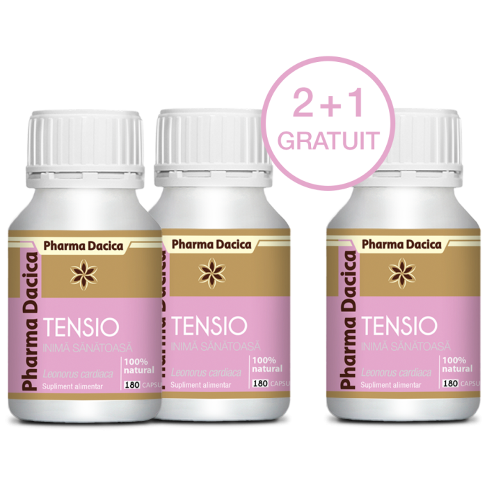 Tensio 2+1 Gratuit, 180 capsule x3 - imagine 1