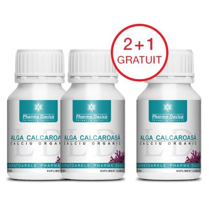 Algă Calcaroasă 2+1 Gratuit, 180 capsule x 3