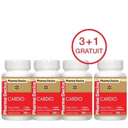 Cardio 3+1 Gratuit, 60 capsule x 4