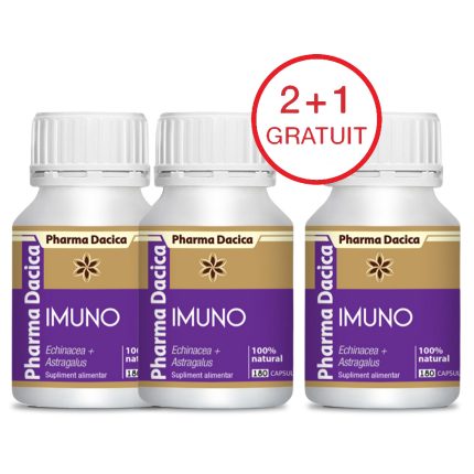 Imuno 2+1 Gratuit, 180 capsule x 3