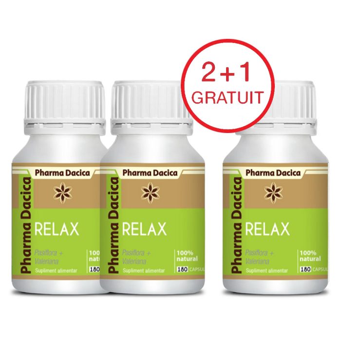 Relax 2+1 Gratuit, 180 capsule x 3 - imagine 1